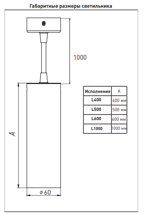 FG 30 AXIS 10W CRI90 L600 RAL